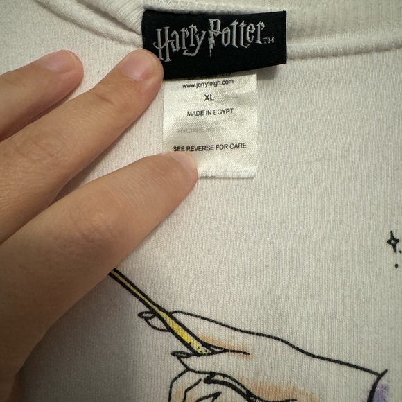 Harry Potter White Sweatshirt XL - Picture 4 of 5